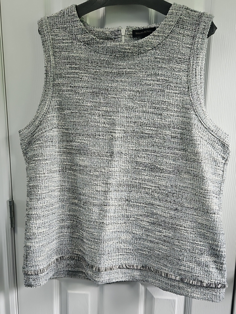 Banana Republic Tweed Top Size Xl